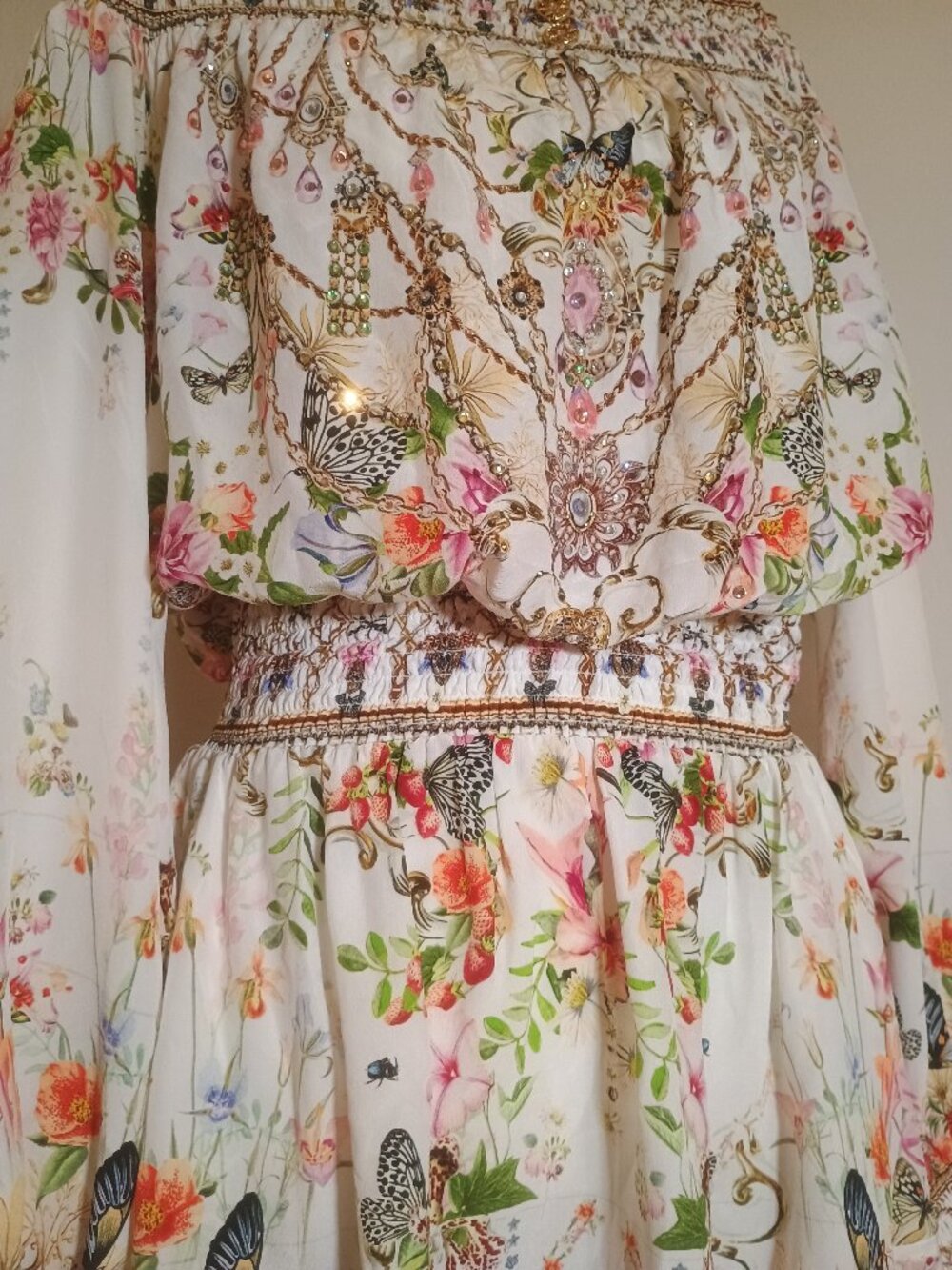 Camilla dress size S rose garden runaways RARE limited collection - Picture 2 of 7